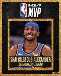 官方：亚历山大当选NBA2025-26赛季MVP